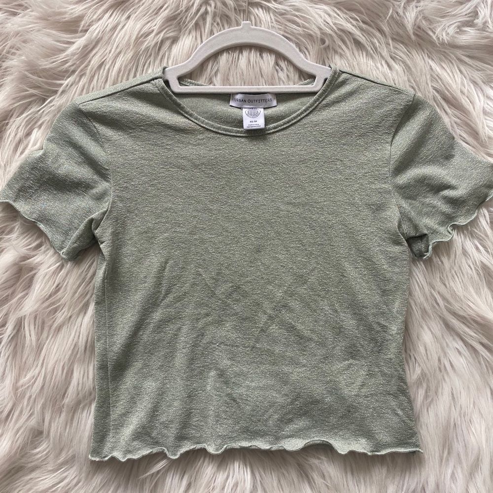 Sparkly Urban Outfitters Crop Top